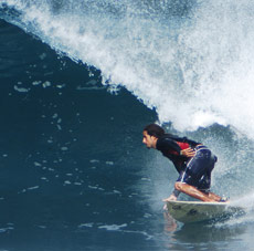 Carlos Surfing