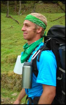 Hiking on Course