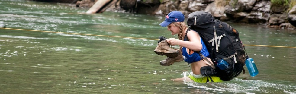 Fording a River