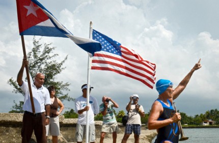 Sixty-two year old endurance swimmer Diana Nyad      Photo credit CNN.com