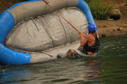 Whitewater Rescue Technician training