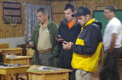 Danny trains park rangers